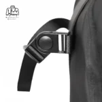 تصویر اختصاصی از جزئیات کوله‌پشتی آرکتیک هانتر کد B00575 در رنگ مشکی