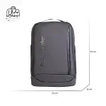 تصویر اختصاصی از نمای جلوی کوله‌پشتی آرکنیک هانتر کد h۱۰۵۰ در رنگ مشکی همراه با سایزبندی