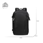 تصویر اختصاصی از سایزبندی کولهپشتی بنج کد ۲۲۰۳۹ در رنگ مشکی