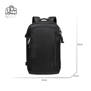 تصویر اختصاصی از سایزبندی کوله‌پشتی بنج کد ۲۲۰۳۹ در رنگ مشکی