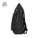 تصویر اختصاصی از نمای کناری کولهپشتی بنج کد ۸۱۰۹ در رنگ مشکی