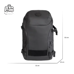 تصویر اختصاصی از سایزبندی کوله‌پشتی بنج کد fw۲۲۶ در رنگ مشکی