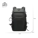 تصویر اختصاصی از نمای جلوی کولهپشتی بنج کد fw۲۳۰ در رنگ مشکی همراه با سایزبندی