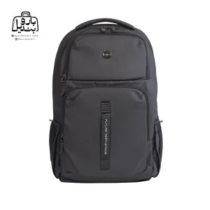 تصویر اختصاصی از نمای جلوی کوله‌پشتی بنج کاکا کد ۰۰۰۲ در رنگ مشکی