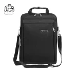 تصویر اختصاصی از نمای جلوی کوله‌پشتی نوژیا کد ۲۸۸۸ در رنگ مشکی همراه با بند