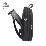 تصویر اختصاصی از زیپ پشت باز کوله‌پشتی نوژیا کد ۲۸۸۸ در رنگ مشکی