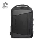 تصویر اختصاصی از نمای جلوی کوله‌پشتی پاورگینگ کد ۱۲۰۲۴ در رنگ مشکی