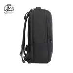 تصویر اختصاصی از نمای کناری کوله‌پشتی پاورگینگ کد ۱۲۰۲۴ در رنگ مشکی