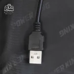 تصویر اختصاصی از پورت usb کوله‌پشتی پاورگینگ کد ۱۲۰۲۴ در رنگ مشکی