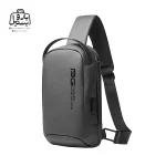 تصویر اختصاصی از نمای جلو و کناری بادی بگ (کراس بادی) bange کد 7221 در رنگ طوسی