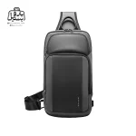 تصویر اختصاصی از نمای جلوی بادی‌ بگ (کراس بادی) بنج کد ۷۷۹۵ در رنگ طوسی