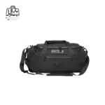 تصویر اختصاصی از نمای جلوی ساک ورزشی اوزوکو کد ۹۶۵۱ در رنگ مشکی همراه با بند