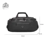 تصویر اختصاصی از سایزبندی ساک ورزشی اوزوکو کد ۹۶۵۱ در رنگ مشکی