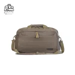 تصویر اختصاصی از نمای جلوی ساک ورزشی ولنتیر کد 1713-20 در رنگ سبز همراه با بند