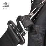 تصویر اختصاصی از جزئیات کیف دستی لپ‌تاپی لیستات ۶۸۰۱ در رنگ مشکی