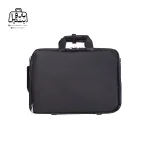 تصویر اختصاصی از نمای پشتی کیف دستی لپ‌تاپی نوژیا کد ۱۰۰۴ در رنگ مشکی