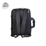 تصویر اختصاصی از نمای پشتی کیف دستی لپ‌تاپی نوژیا کد ۱۰۰۴ در رنگ مشکی