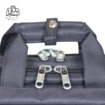 تصویر اختصاصی از جزئیات کیف دستی لپ‌تاپی نوژيا Nuoxiya کد ۱۰۶۵ در سرمه‌ای