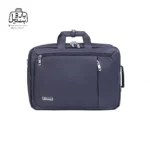 تصویر اختصاصی از نمای جلوی کیف دستی لپ‌تاپی نوژيا Nuoxiya کد ۱۰۶۵ در سرمه‌ای