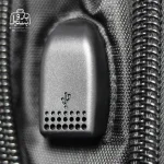 تصویر اختصاصی از پورت usb کیف دستی لپ‌تاپی نوژیا کد ۱۳۶۵ در رنگ مشکی