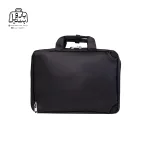 تصویر اختصاصی از نمای پشتی کیف دستی لپ‌تاپی نوژیا کد ۵۰۳۶ در رنگ مشکی