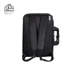 تصویر اختصاصی از نمای پشتی کیف دستی لپ‌تاپی نوژیا کد ۵۰۳۶ در رنگ مشکی