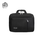 تصویر اختصاصی از نمای جلوی کیف دستی لپ‌تاپی نوژیا کد ۵۰۳۶ در رنگ مشکی