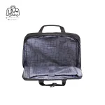 تصویر اختصاصی از زیپ باز کیف دستی لپ‌تاپی نوژیا کد ۵۰۳۶ در رنگ مشکی