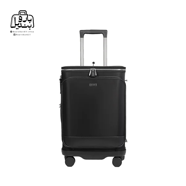 تصویر اختصاصی از نمای جلوی چمدان بنج کد ql۷۰۰ سایز کوچک (داخل کابین) در رنگ مشکی