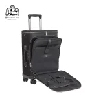 تصویر اختصاصی از زیپ باز چمدان بنج کد ql۷۰۰ سایز کوچک (داخل کابین) در رنگ مشکی