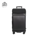 تصویر اختصاصی از نمای جلوی چمدان بنج کد yl۲۰۰ سایز کوچک (داخل کابین) در رنگ مشکی
