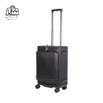 تصویر اختصاصی از نمای جلو و کناری چمدان بنج کد yl۲۰۰ سایز کوچک (داخل کابین) در رنگ مشکی