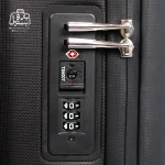 تصویر اختصاصی از قفل چمدان بنج کد yl۲۰۰ سایز کوچک (داخل کابین) در رنگ مشکی