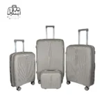 تصویر اختصاصی از چمدان چهار تکهٔ هرموسا کد ۸۰۲۱ در رنگ بژ