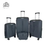 تصویر اختصاصی از چمدان چهار تکهٔ هرموسا کد ۸۰۲۱ در رنگ نوک‌مدادی