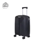 تصویر اختصاصی از سایز کوچک (داخل کابین) چمدان هرموسا کد ۸۰۲۱ در رنگ مشکی