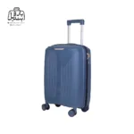 تصویر اختصاصی از سایز کوچک (داخل کابین) چمدان هرموسا کد ۸۰۲۱ در رنگ سرمه‌ای