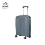 تصویر اختصاصی از سایز کوچک (داخل کابین) چمدان هرموسا کد ۸۰۲۱ در رنگ سبز طوسی