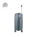 تصویر اختصاصی از نمای کناری سایز کوچک (داخل کابین) چمدان هرموسا کد ۸۰۲۱ در رنگ سبز طوسی