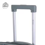 تصویر اختصاصی از دستهٔ ترولی (کشنده) سایز کوچک (داخل کابین) چمدان هرموسا کد ۸۰۲۱ در رنگ سبز طوسی