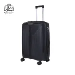 تصویر اختصاصی از چمدان هرموسا کد ۸۰۲۱ سایز بزرگ در رنگ مشکی