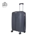 تصویر اختصاصی از چمدان هرموسا کد ۸۰۲۱ سایز بزرگ در رنگ نوک‌مدادی