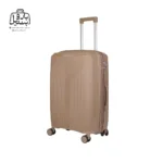 تصویر اختصاصی از چمدان هرموسا کد ۸۰۲۱ سایز متوسط در رنگ کرم