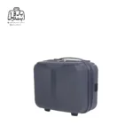 تصویر اختصاصی از کیف آرایشی چمدان هرموسا کد ۸۰۲۱ در رنگ نوک‌مدادی