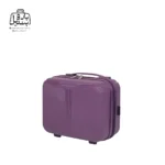 تصویر اختصاصی از کیف آرایشی چمدان هرموسا کد ۸۰۲۱ در رنگ بنفش