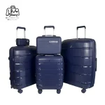 تصویر اختصاصی از چمدان پنج تکهٔ ریکاردو در رنگ سرمه‌ای