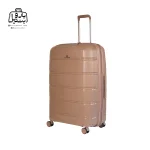 تصویر اختصاصی از چمدان سایز بزرگ ریکاردو در رنگ نسکافه‌ای