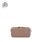 تصویر اختصاصی از کیف پاسپورتی چمدان ریکاردو در رنگ نسکافه‌ای