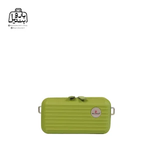 تصویر اختصاصی از کیف آرایشی چمدان ریکاردو در رنگ سبز پسته‌ای