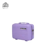 تصویر اختصاصی از کیف آرایشی چمدان ریکاردو در رنگ یاسی